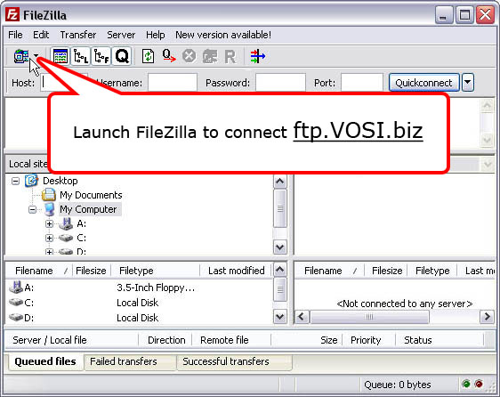 FileZilla Setup Guide Step 1